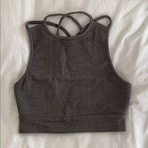 Vimmia Grey Sports Bra Crop
